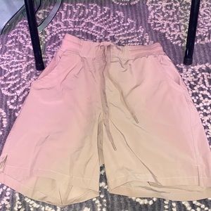 Tan hiking shorts